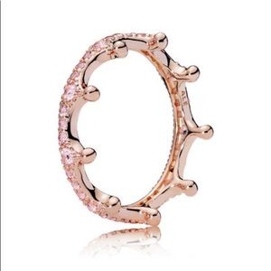 Pandora Rose Gold Crown Ring